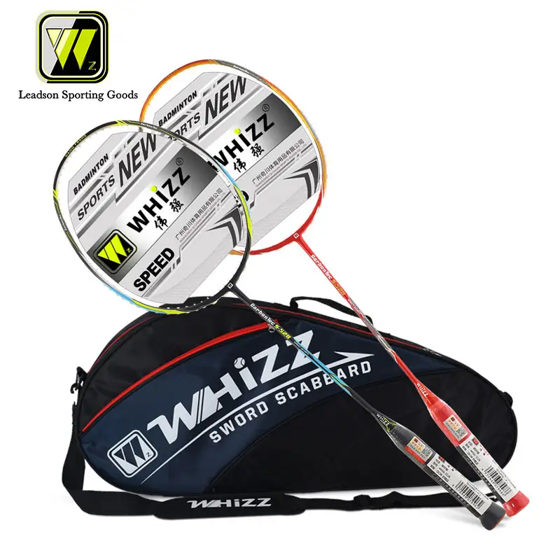 WHIZZ Custom Full Carbon Badminton Rackets Y5Y6 racket sets for sale