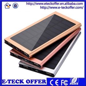 Nuevo producto de innovación tecnológica de la energía solar banco 20000 mah - Product Image 4