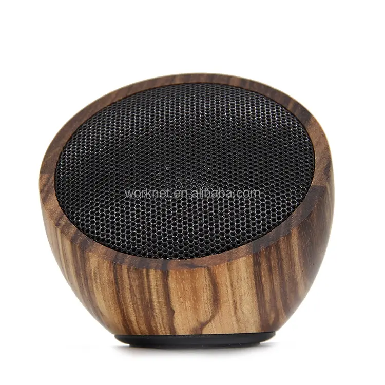 Zebra Wood Portable Wireless BT Stereo Mini-Lautsprecher Für Android-Handys MP4 iPod Itouch iPhone MP3-Desktops