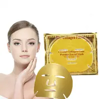 Best Selling! Huidverzorging Anti Rimpel Aging 24 K Gold Gollagen Kristal Gezichtsmasker Gouden Masker