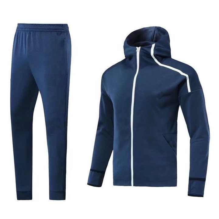 Top Quality Football Jacket Suit Coat Soccer Man Hoodies Jacket