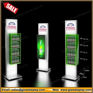 Peroni Beer Bottle Retail Floor Display Stand