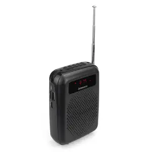 Layar Perekam Digital Portabel, Penguat Loudspeaker Audio FM untuk Sekolah, Pasar Super, Rapat Retekess PR16R