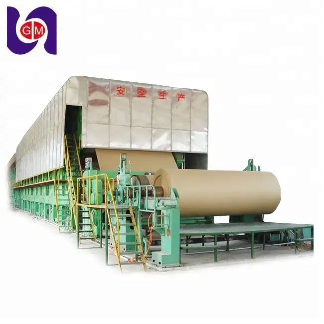 cement paper bag use high strength kraft paper making machinery price