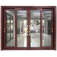 Exterior Thermal Break Heavy Duty Aluminum Glass Sliding Doors and Windows Designs