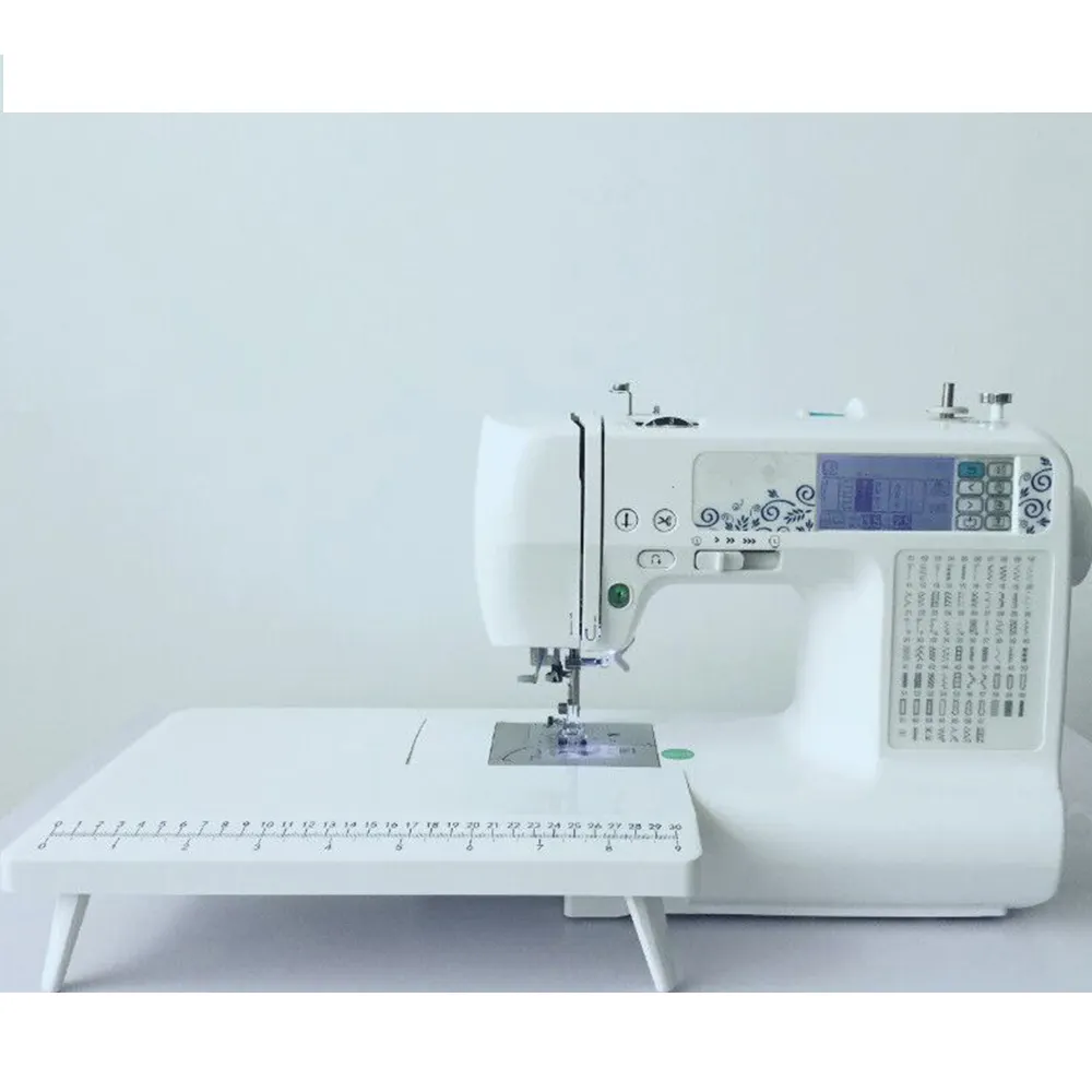 2 IN1家庭用ミシンパターンインポート刺Embroidery機コンピューター化アパレル機械