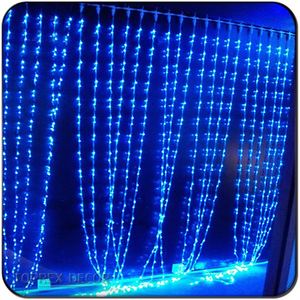 <span class=keywords><strong>Luces</strong></span> de <span class=keywords><strong>Navidad</strong></span> en <span class=keywords><strong>Cascada</strong></span> de Color Azul para Exteriores - Product Image 2