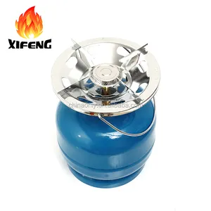 China supplier welded saudi arabia lpg gas cylinder prices gas cylinder valve 2KG