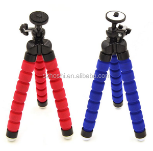 Mini Trípode de Espuma con Forma de Pulpo <span class=keywords><strong>para</strong></span> Teléfono Móvil, Soporte Flexible <span class=keywords><strong>para</strong></span> Selfies - Product Image 3