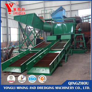 50 ~ 1000 TPH Alluvial Mobile Trommel Gold Wash Plant pour l'extraction de sable alluvial en Sierre Leone - Product Image 3