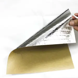 Hochwertiges reflektieren des Scrim-verstärktes Kraft papier mit Aluminium folie und Dampf verzögerung