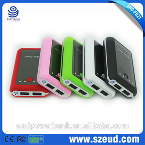 El superventas 2600 MAH <span class=keywords><strong>5</strong></span> V Li ion banco Universal de <span class=keywords><strong>la</strong></span> energía con Led linterna para el iphone, para samsung, para nokia - Product Image 2