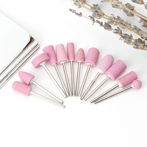 12 pcs foret à ongles en céramique modèle différent carbure dentaire vitrage conseils avec étui - Product Image 6