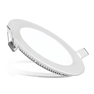 Hotsale ce rohs 슬림 울트라 얇은 recessed 라운드 led 패널 빛