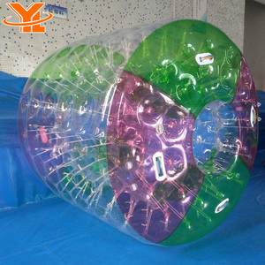 Mejor venta inflable transparente Bola de rodillo del agua para <span class=keywords><strong>el</strong></span> verano, precio de fábrica agua juegos para eventos - Product Image 1