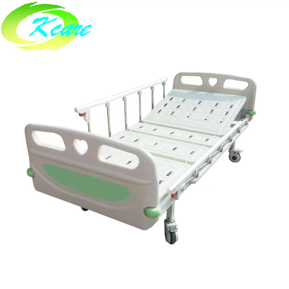 Guangdong cama de hospital muebles 2 bielas manual médico/hospital/clínica cama para al por mayor