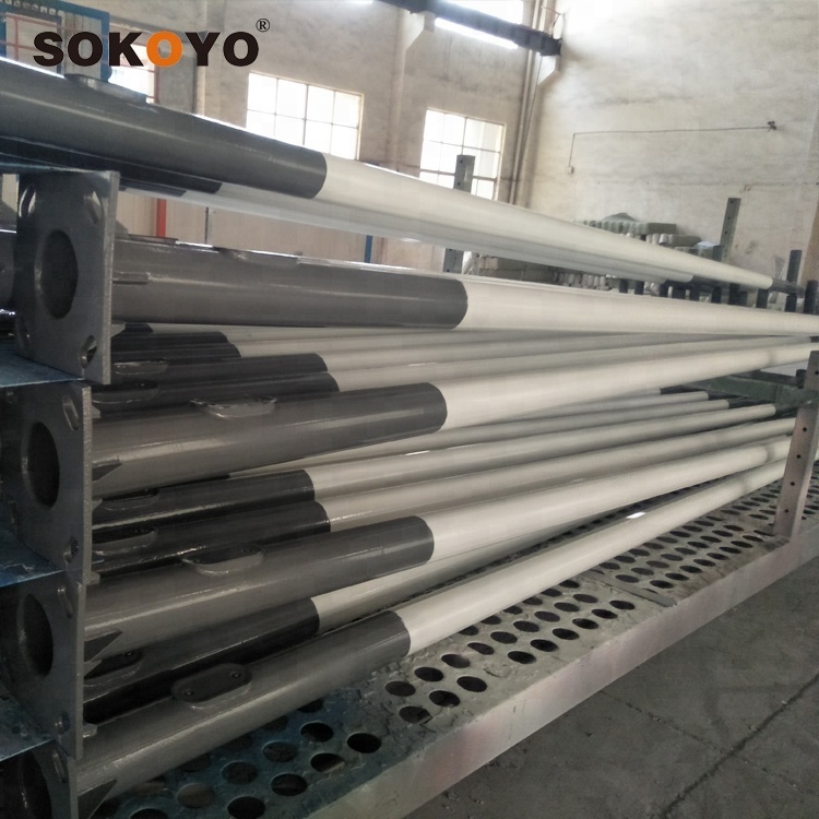 Уличный фонарь SOKOYO из оцинкованной стали высотой 6 8 10 12 метров