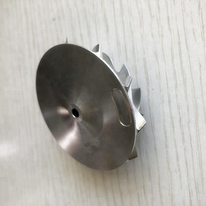 TD03 11+0 Pale 42.00/56.00mm Fresatura a Punta ad Alte Prestazioni Turbo Milling/Alluminio 2618/Ruota del Compressore in Billetta - Product Image 4