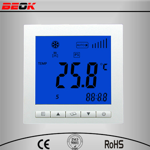 Wholesale large lcd 5 - 1 - 1 dia program air conditioner thermostat - Product Image 2