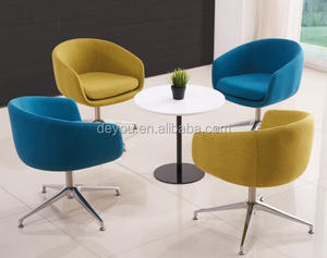 เก้าอี้ผ้าแขนพร้อมลิฟท์แก๊สคืนอัตโนมัติ,เก้าอี้ร้านกาแฟ,เก้าอี้ห้องนั่งเล่น - Product Image 6