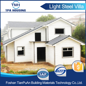 Least wholesale trade single home prefabricated prefab Villa - Product Image 1