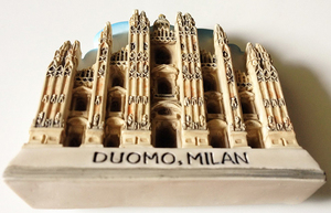 Aimant de réfrigérateur en polyrésine, 40 pièces, italien, souvenir, Milan - Product Image 2