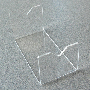 Countertop Piano Black Acrylic <strong>Lightsaber</strong> <strong>Stand</strong> With Laser Etched Logo - Product Image 3
