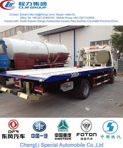 Dongfeng récupération dépanneuse, plat dépanneuse camions, dépanneuse remorquage camion - Product Image 2
