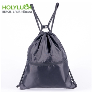 Étanche <span class=keywords><strong>Custom</strong></span> Made Noir Chaîne Petit 1 Cordon Sac À Dos Sac De Plage - Product Image 3