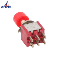 Interrupteur à ressort momentané, pour Machine, 1 pièce de 6mm avec bouton ON/ON, livraison gratuite