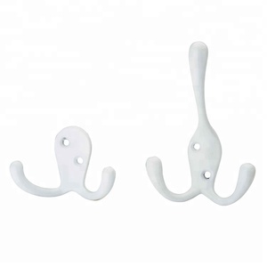 <span class=keywords><strong>Perchero</strong></span> de <span class=keywords><strong>Pared</strong></span> Metálico Akada, <span class=keywords><strong>Perchero</strong></span> Doble para Abrigos y Sombreros - Product Image 3