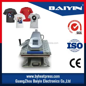 Lcd Panel sacudir la cabeza cajón prensa del calor, T-shirt impresión del traspaso térmico de la máquina con CE