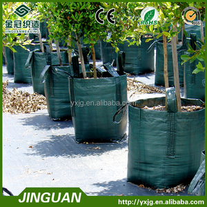 Venta de fábrica, bolsa grande para residuos de jardín, bolsas de hojas de césped limpias con asas - Product Image 3