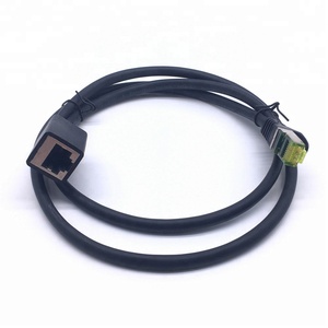 Câble de raccordement <span class=keywords><strong>RJ45</strong></span> GG45 SFTP SSTP Cat7 mâle vers femelle, rallonge Ethernet LAN, connecteur adaptateur, convertisseur, câble de raccordement <span class=keywords><strong>Cat</strong></span> <span class=keywords><strong>7</strong></span> - Product Image 5