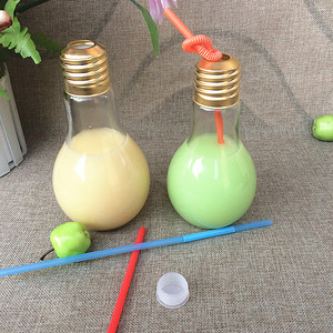 Bouteille en verre à boisson, modèle mis à jour, avec paille, idéal pour les boissons douces, les bières, les Cocktails et les tambours, 10 Ml, 400Ml - Product Image 5