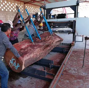 Ahşap testere makinesi log sawmill