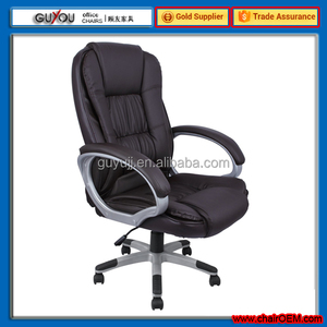 Respaldo high executive chair pu cowhide QUILTED chair the bureau'<span class=keywords><strong>s</strong></span> manager (Brown) - Product Image 1