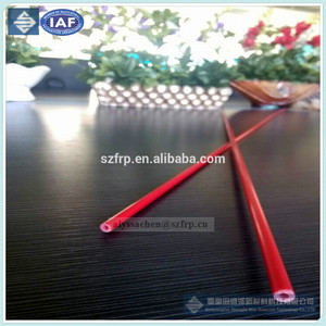 Rojo de frp de rod/6mm de fibra de vidrio poste de <span class=keywords><strong>la</strong></span> tienda/grp ronda bar - Product Image 2