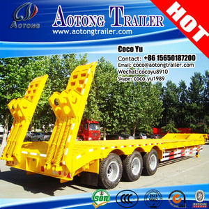 China Alta calidad Multiusos heavy duty 40ton-120ton góndola Semirremolque lowbed Camión <span class=keywords><strong>De</strong></span> Servicios <span class=keywords><strong>de</strong></span> <span class=keywords><strong>Carga</strong></span> - Product Image 6