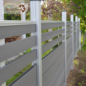 Foshan extérieur jardin facilement assemblé <span class=keywords><strong>lamelle</strong></span> moyenne treillis clôture <span class=keywords><strong>composite</strong></span> wpc - Product Image 3