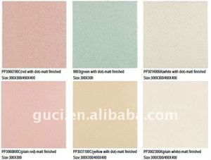 Gạch Lát Sàn Có Thể Tháo Lắp Được Cao Bằng Đá <span class=keywords><strong>Granite</strong></span> Với Gạch Lát Muối Và Hạt Tiêu Mộc Mạc Với Chấm Đỏ 30X30 40x40 - Product Image 2