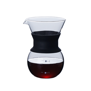 <span class=keywords><strong>Carafe</strong></span> à café en verre pratique, à graver, en acier inoxydable, goutteur à café, en verre - Product Image 2