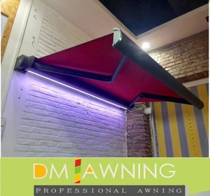 Auvent rétractable de haute qualité avec éclairage LED personnalisé - Product Image 3
