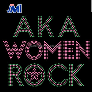 Sparkle Sorority Iron on Rhinestone Transferencia de Calor - Product Image 5