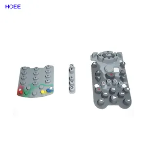 अनुकूलित hign गुणवत्ता दूरदराज के नियंत्रक सिलिकॉन बटन रबर कीबोर्ड