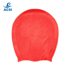 Customized Printing Silicone <strong>Swimming</strong> Cap Swim Cap <strong>Swimming</strong> <strong>Hat</strong> for <strong>Lady</strong> Long Hair - Product Image 1
