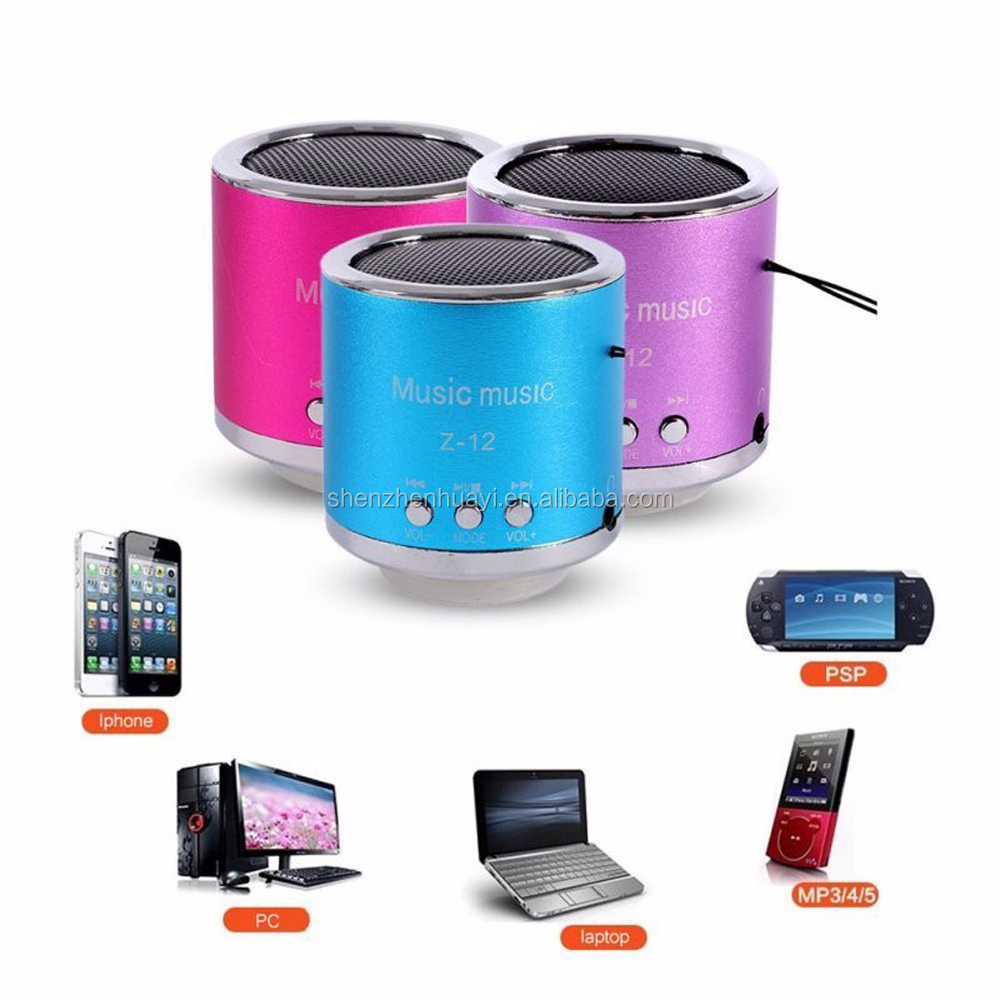 Z-12 Mini Speaker - Portable Wireless Subwoofer 3W 4ohm