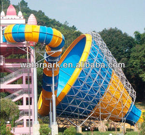 Professional Supply 15M High <strong>Swimming</strong> <strong>Pool</strong> Fiberglass Water <strong>Slide</strong> Traditional Water <strong>Slides</strong> - Product Image 5