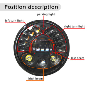 Clignotants Boiteux Dans 7 "Phare Pour Offroad - Product Image 4