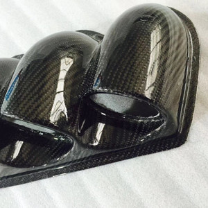 สำหรับ2003-2007 <span class=keywords><strong>EVO7</strong></span> 8 9 LHD DASH TRIPLE GAUGE POD RHS(52มม. 60มม.) คาร์บอนไฟเบอร์ CT9A - Product Image 3